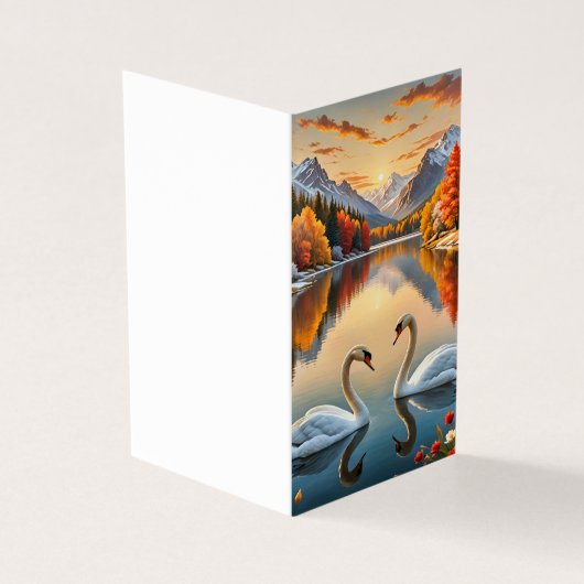 grillige winterliefde kaart (Buitenkant)