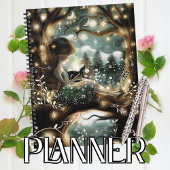 grillige zachte bloemige dromen planner