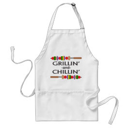 Grillin en Chillin Standaard Schort