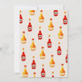 Grillin en Chilling Zomer Backyard BBQ Kaart (Achterkant)