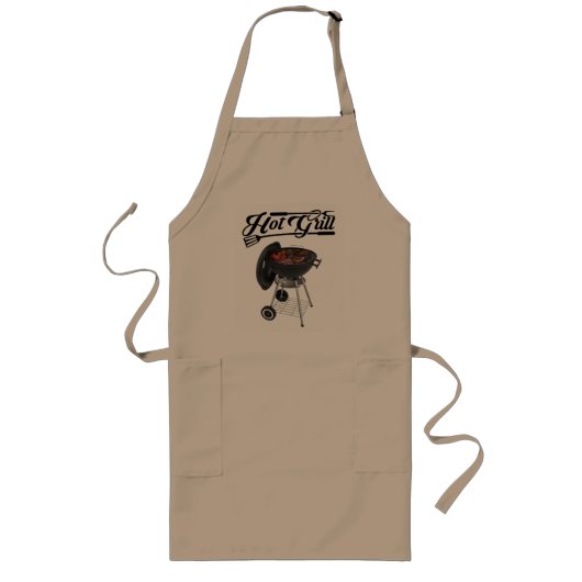 Grilling Apron Lang Schort (Voorkant)