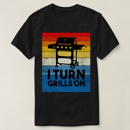 Grilling BBQ T-shirt (Design voorkant)