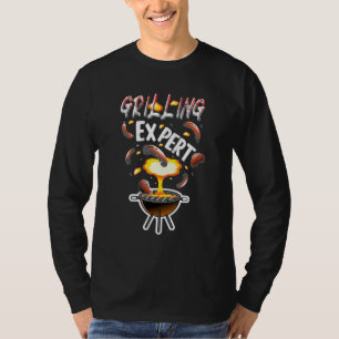 Grilling Expert Ontwerp voor Grilling Barbecue Par T-shirt
