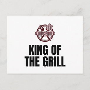 Grillkoning Briefkaart