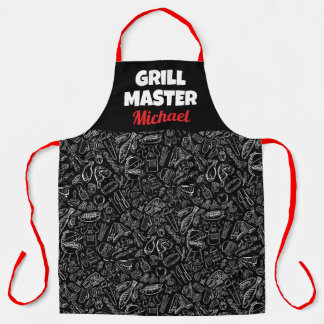 Grillmaster bbq foodie mannen vader echtgenoot schort