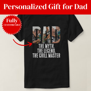 Grillmaster Cadeau Vader T-shirt
