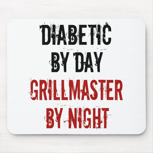 Grillmaster Diabetic Muismat (Voorkant)