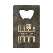 Grillmaster faux cuir nom classique (Devant)