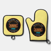 Grillmaster Grilling BBQ Ovenwant & Pannenlap Set (Voorkant)