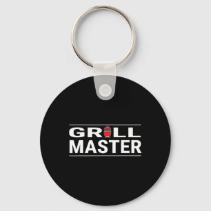 Grillmaster Kamado stijl Bbq Barbecue Pitmaster Sleutelhanger