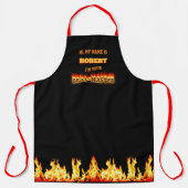Grillmaster-Schort met jouw naam Schort (Voorkant)