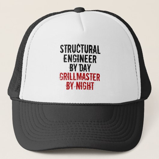 Grillmaster Structural Engineer Trucker Pet (Voorkant)