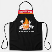 grillmeester | Het Man | mythe | Legend BBQ Chef Schort (Voorkant)