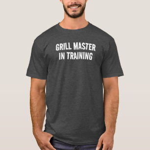 GRILLMEESTER IN OPLEIDING FUNGELEZONDER HEMD VOOR T-SHIRT