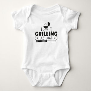 Grillvaardigheden laden vleesroker romper