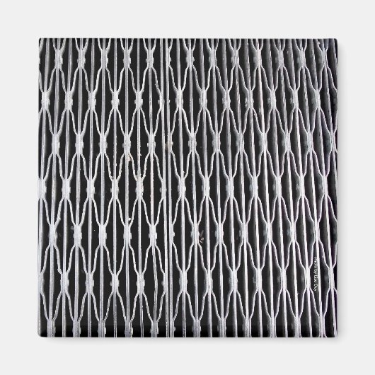 Grillwork Abstract Magnet Magneet (Voorkant)
