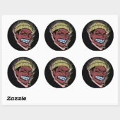 Grillz Ronde Sticker (Vel)