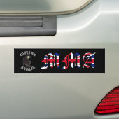 Grim MMA British Bumpersticker (Op auto)