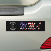 Grim MMA Flag Bumpersticker (Op auto)