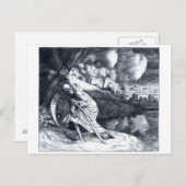 Grim Reaper 1 briefkaart (Voorkant / Achterkant)