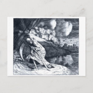 Grim Reaper 1  briefkaart