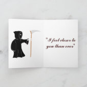 Grim Reaper 30ste verjaardag Kaart (Binnen)