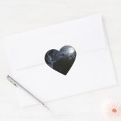 Grim Reaper aan de Kantoor Hart Sticker (Envelop)