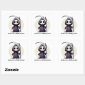 Grim Reaper - Aangepast Vierkante Sticker (Vel)