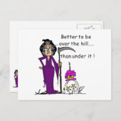 Grim Reaper Birthday Humor Briefkaart (Voorkant / Achterkant)