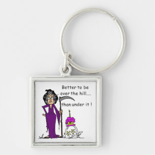 Grim Reaper Birthday Humor Sleutelhanger