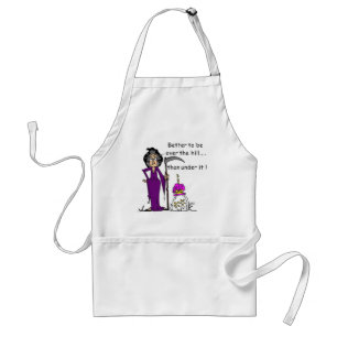 Grim Reaper Birthday Humor Standaard Schort