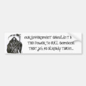 Grim Reaper Bumpersticker (Voorkant)