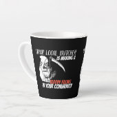 Grim Reaper Butcher Latte Mok (Linkerhoek)