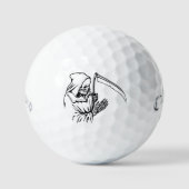 Grim Reaper Callaway Supersoft 12 Pack Golfballen (Voorkant)