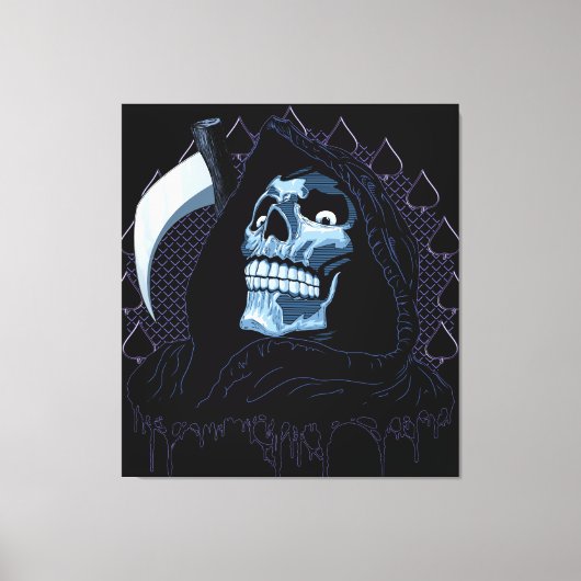 Grim Reaper Canvas Afdruk (Voorkant)