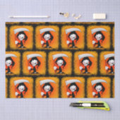 Grim Reaper Creepy Funny Cartoon Tissuepapier (Craft)