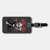 Grim Reaper Death Bagagelabel (Voorkant horizontaal)