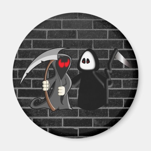 Grim Reaper Death Magnet Magneet (Voorkant)