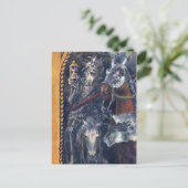 Grim Reaper Death Post Card Briefkaart (Staand voorkant)