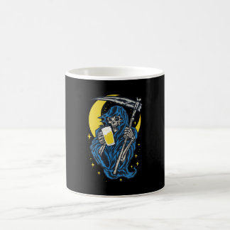 Grim Reaper Drink bier Koffiemok
