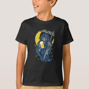 Grim Reaper Drink bier T-shirt