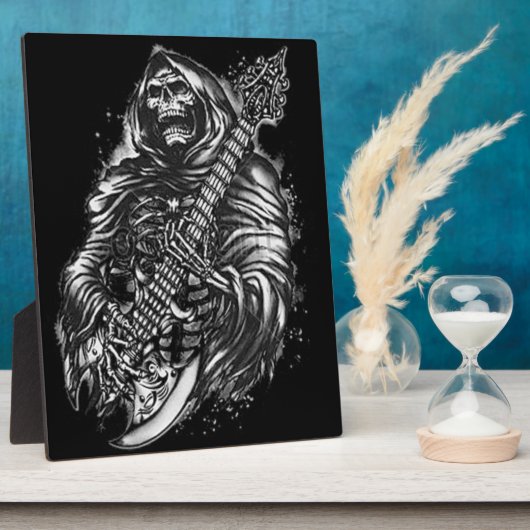 Grim Reaper Guitar Fotoplaat (Zijkant)