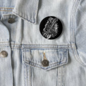 Grim Reaper Guitar Ronde Button 5,7 Cm (In situ)