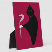 Grim Reaper Halloween Plaque Fotoplaat (Zijkant)