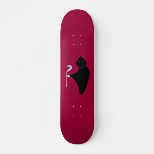 Grim Reaper Halloween Skateboard (Voorkant)
