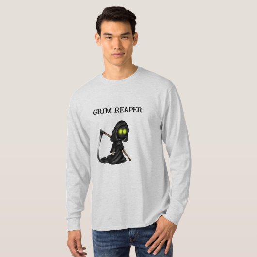 Grim Reaper Halloween Sweatshirt (Voorkant volledig)