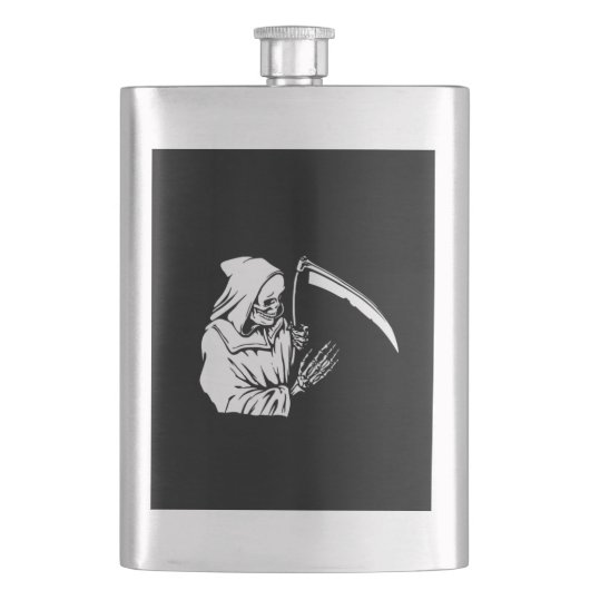 Grim Reaper Heupfles (Voorkant)