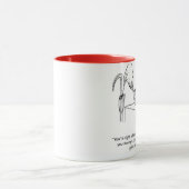 Grim Reaper Humour Mug cadeau (Centre)