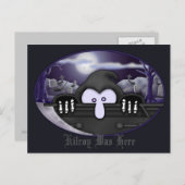 Grim Reaper Kilroy Briefkaart 2 (Voorkant / Achterkant)