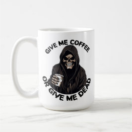 Grim Reaper koffie mok, Horror Spooky cadeau Koffiemok